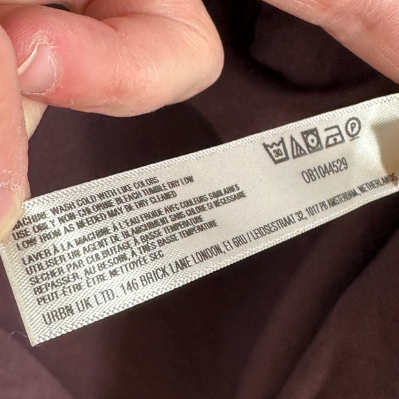 Free People Beach Bi-Coastal Cardigan Sweater Purple Womens Size Small Bohemian - Picture 10 of 14